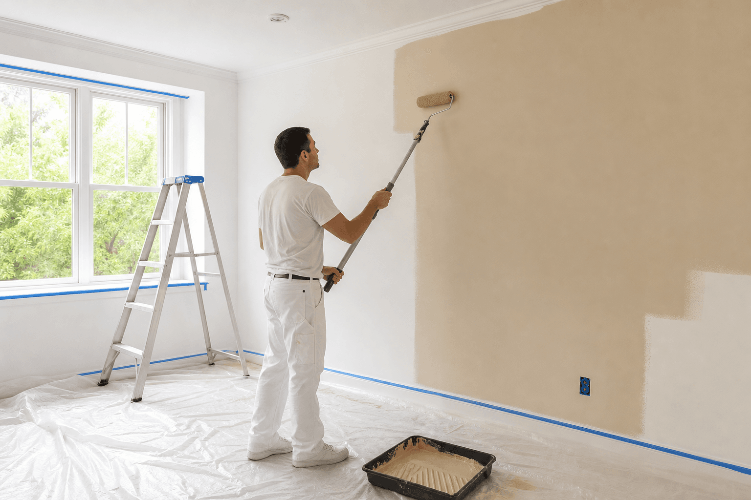 Sample website for García Painting